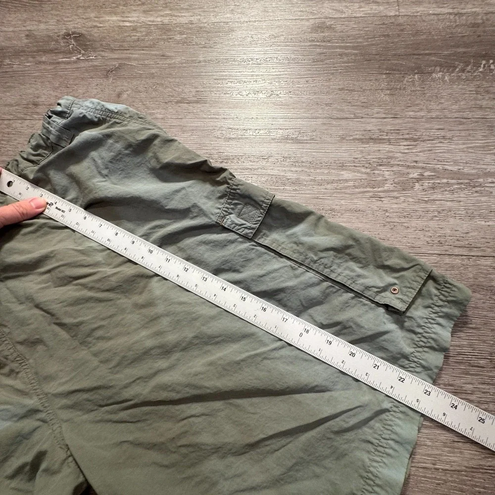 Boy Scouts of America Cargo Shorts Mens XL Green Nylon Outdoor‎ Utility Hiking